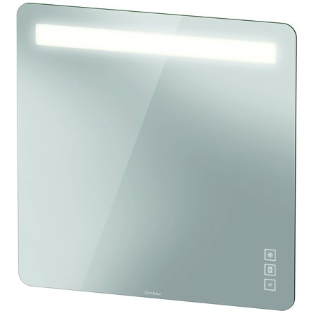 Duravit Luv Mirror, 31 1/2 X1 1/2 X31 1/2 , Light Field, Square, Touchless Panel, Lu965800000 LU9658000006000